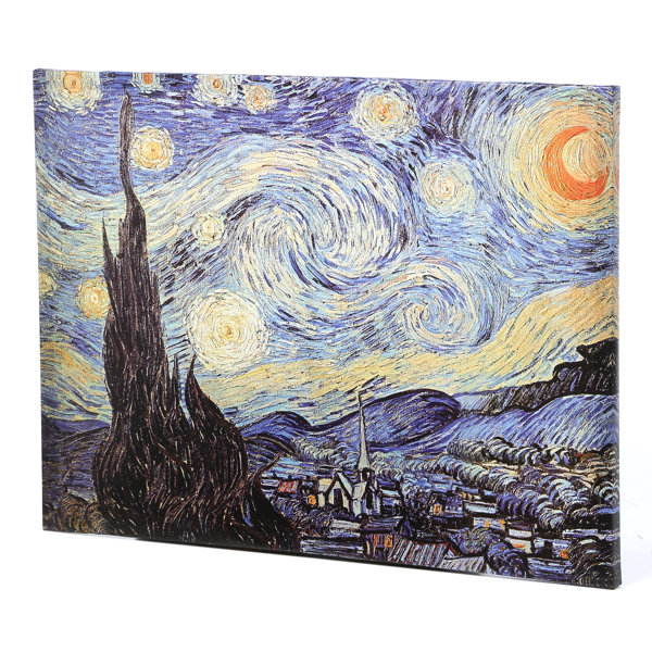Vault W Artwork 'Starry Night' by Vincent Van Gogh